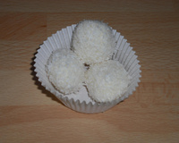Boule fondante à la noix de coco
