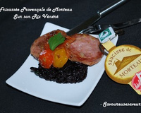 Fricassée Provençale de Morteau Sur son Riz Vénéré