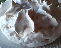 Glace coco meringue