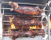 Porcelet à la broche