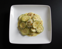 Courgette à la crème