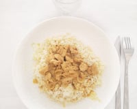 Curry de poulet au lait de coco