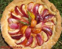 Une pizza version sucrée aux bons fruits de saison.