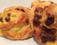 Petits pains aux raisins maison