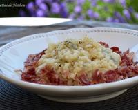 Il me restait un bout de gorgonzola et de la pancetta... ne les laissons pas s'ennuyer au frigo !