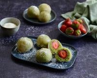 Ichigo daifuku, mochi à la fraise