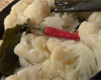 Chou-fleur à l'aigre douce