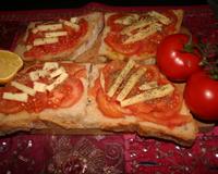 Tartine simple et savoureuse.
