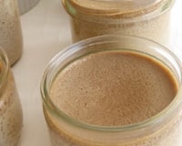 Petits pots de crème café-cannelle