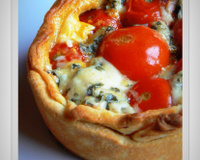 Tomates cerise, Fourme d'Ambert et moutarde provençale Clovis