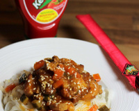 Sauté de porc asiatique au Ketchup