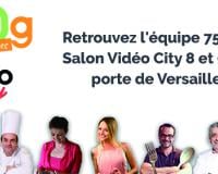 Retrouvez l'équipe 750g au salon Vidéo City Porte de Versailles  les 8 et 9 avril 2017 !