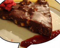 Gâteau au chocolat qu'on ne fait pas cuire ! Cette recette peut convenir à toute personne, y compris à ceux qui ne mange pas de gluten (il suffit de changer un seul ingrédient)