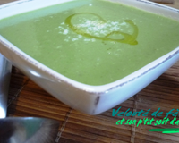 Velouté de fèves et son p'tit goût d'amande