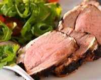 Gigot d'agneau mariné aux herbes et au Philadelphia