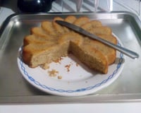 Moelleux à la noisette sans œufs