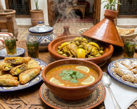 5 idées de repas pour le menu du Ramadan 2026 : des bricks en entrée jusqu'aux traditionnelles corne de gazelle en dessert