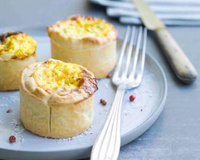 Mini-quiches aux carottes et courgettes râpées