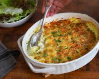 Gratin de ravioles du Dauphiné au comté