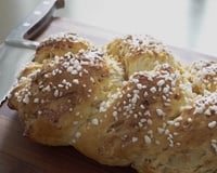 Brioche tressée moelleuse