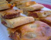Un cake cuit à plat, pour d'excellentes bouchées apéros !