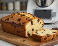 Cake aux pépites de chocolat au thermomix