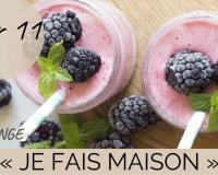 Challenge "je fais maison" Jour 11 : un smoothie maison