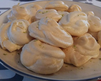 Meringues blanches et moelleuses
