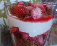 Un dessert qui ravira vos convives ! Facile à faire, très joli sur la table...