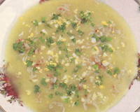 Adaptation du velouté d'asperges classique