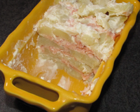 Gratin au saumon fumé façon terrine