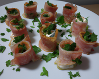 Batonnet roulé pour l'apéritif