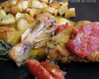 Poulet à la tomate et au Noilly Prat