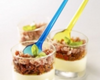 Verrines des alpages au Reblochon