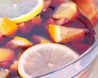 Sangria non alcolisée.