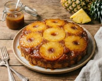 Gâteau renversé à l’ananas : la version simple et exotique de Cyril Lignac