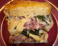 Croque partage au reblochon