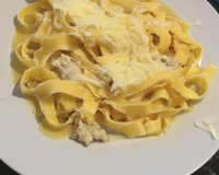 Tagliatelles aux 3 fromages