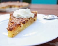 Tarte au dulce de courge spaghetti