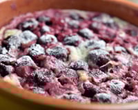 Clafoutis aux cerises rapide