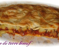 Tourte Pommes de Terre et Bœuf