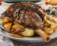 Gigot d'agneau au citron