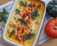 Lasagnes à la courge et à la mozzarella