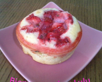 Financiers fraise menthe coco