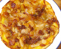 C'est un mélange sucré salé d'échalotes caramélisées et du croquant de la pâte feuilletée.