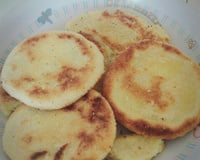 Mini harcha ou galette marocaine à la semoule