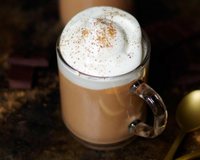 Chocolat chaud à la cannelle fait maison