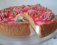 Cheesecake vanille / fraises