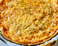 Tarte au thon à la tomate croustillante