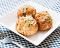 Boulettes aux deux poissons et basilic